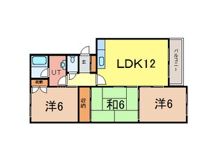 エーコーあけぼのの物件間取画像